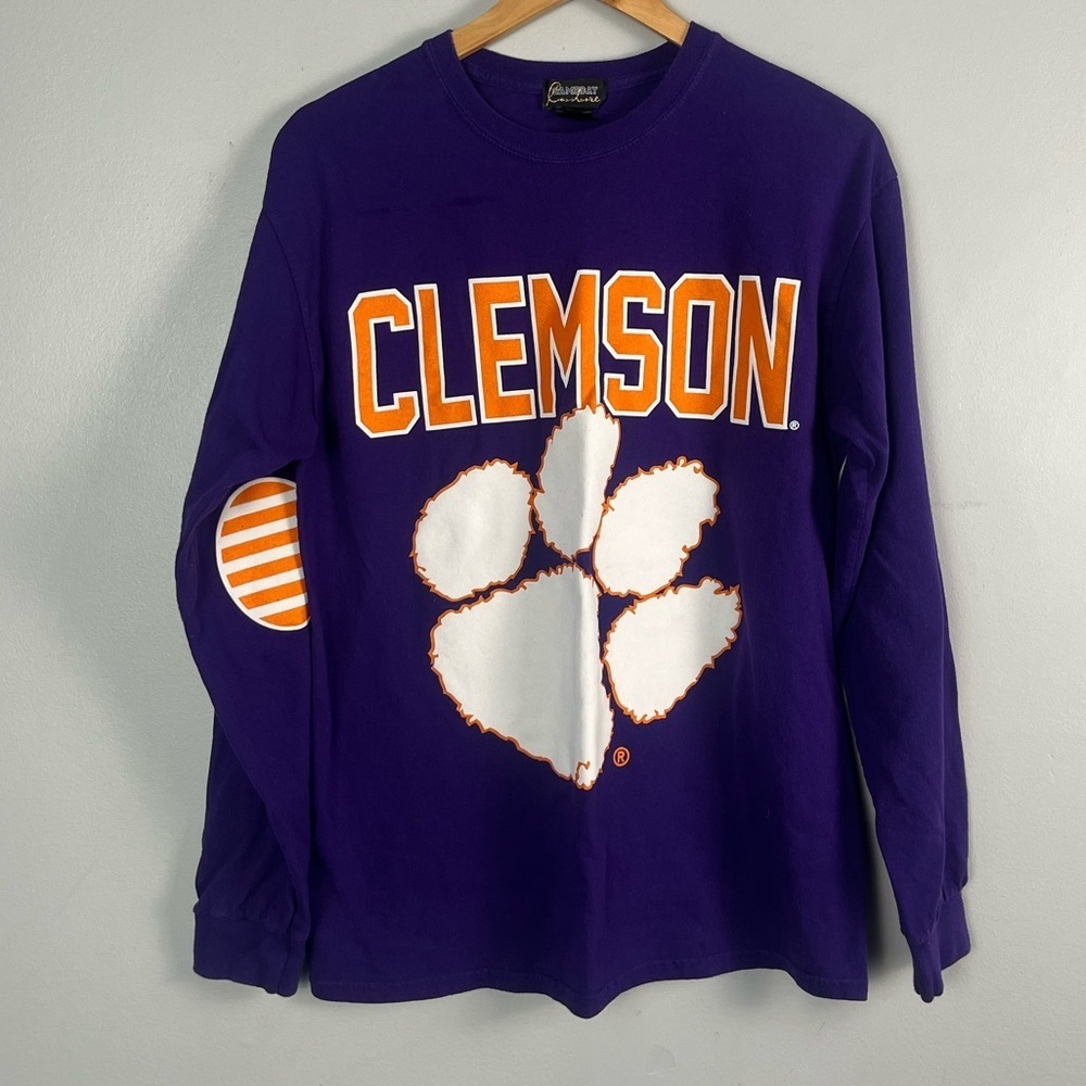 Gameday couture Clemson Purple Orange long sleeve size medium